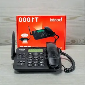 Indoor Calling Dual SIM Bontel GSM Wireless Landline Desk Phone
