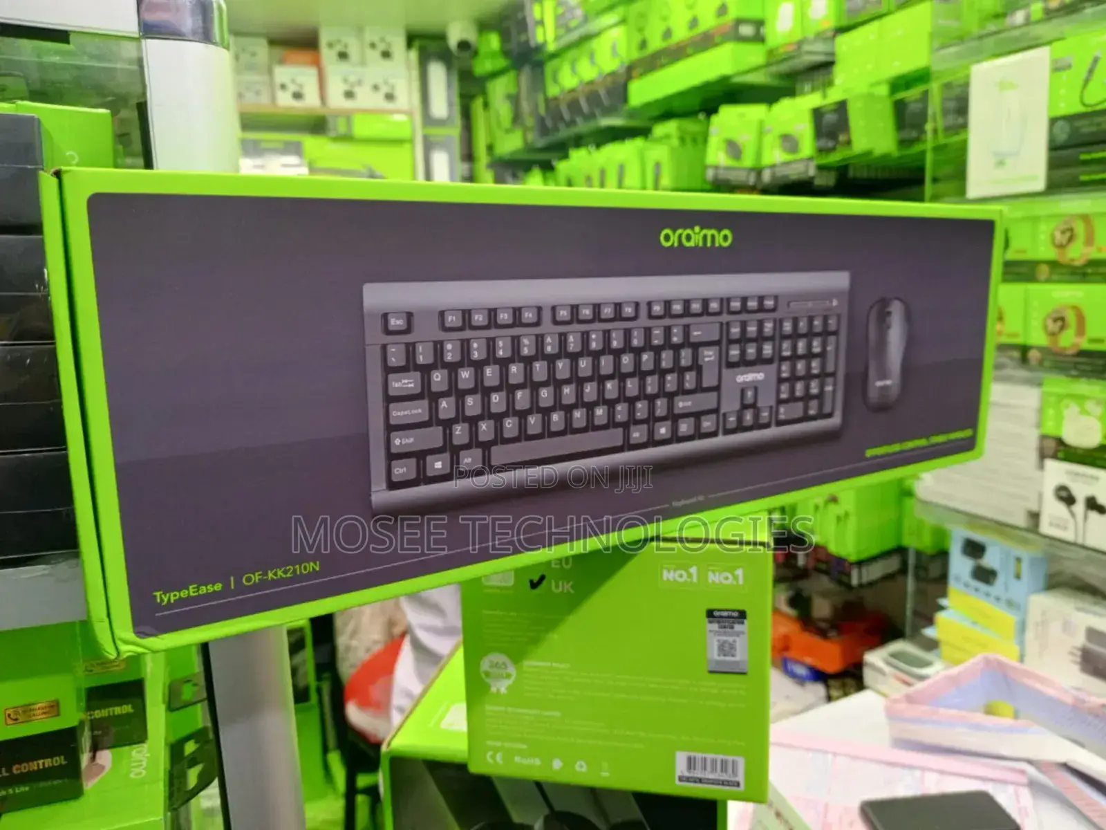 Oraimo Wireless Keyboard and Mouse Set | TypeEase OF-KK210N