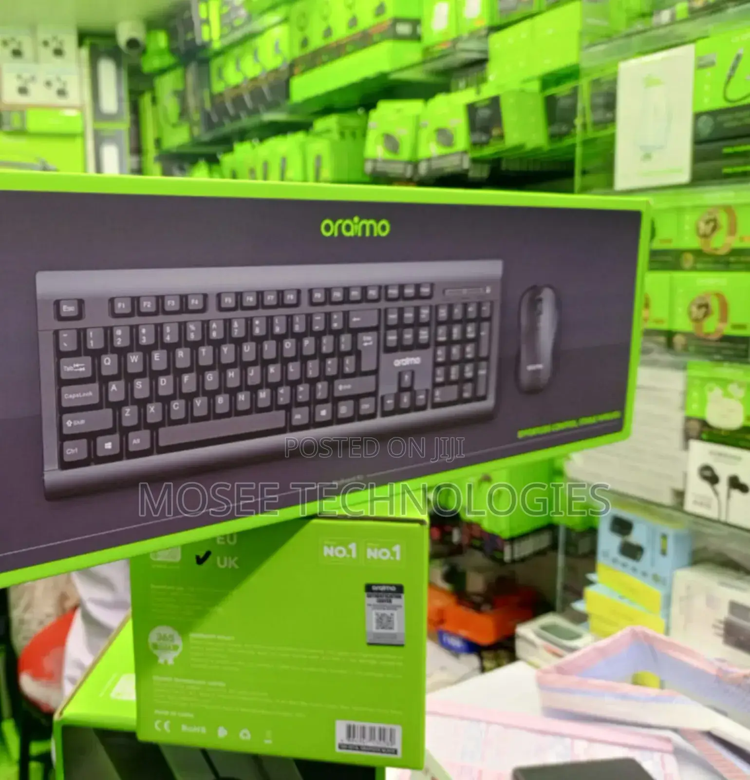 Oraimo Wireless Keyboard and Mouse Set | TypeEase OF-KK210N