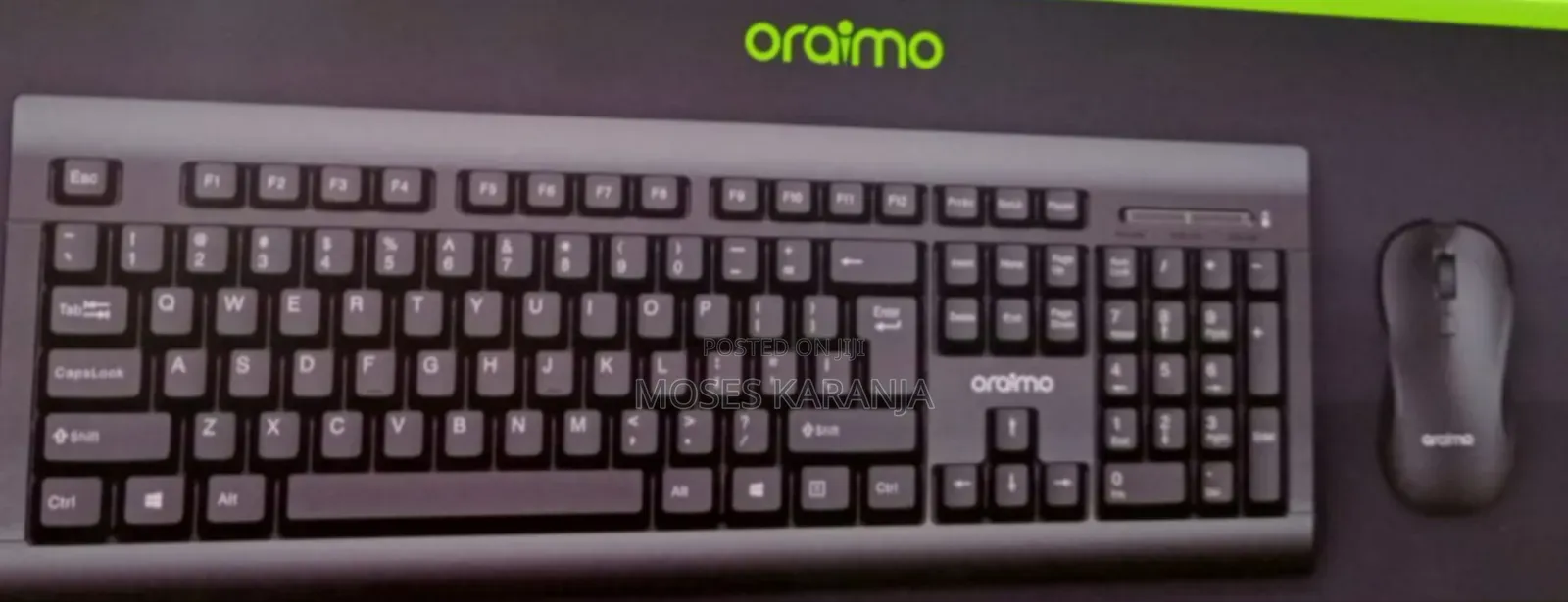 Oraimo TypeEase Ergonomic Wireless Desktop Combo (Model OF-KK210N)