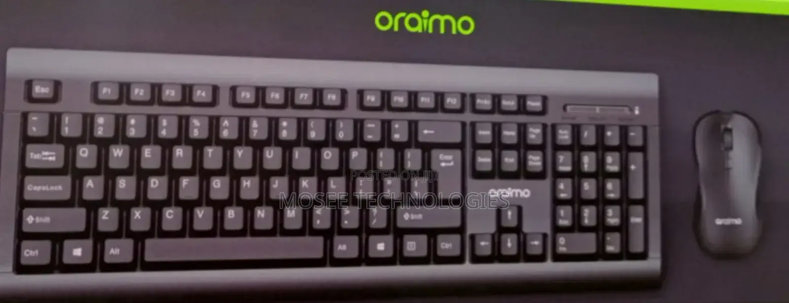 Oraimo TypeEase Ergonomic Wireless Desktop Combo (Model OF-KK210N)