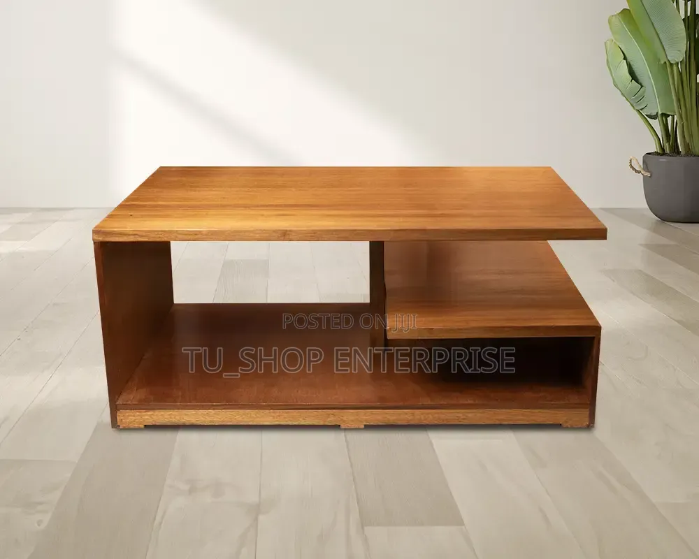 Executive Floating Laminated Coffee Table – Modern Elegance