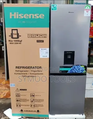 Hisense Double Door Fridge BOTTOM FREEZER With Dispenser 292Litres
