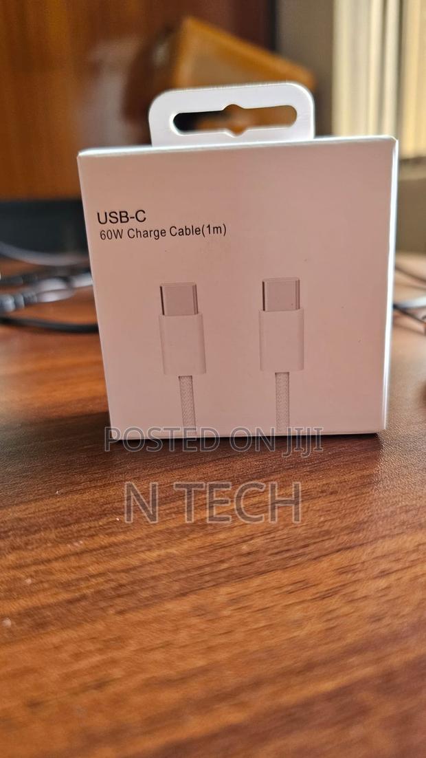 60W Charge Cable 1m Type C to C - thumbnail 2