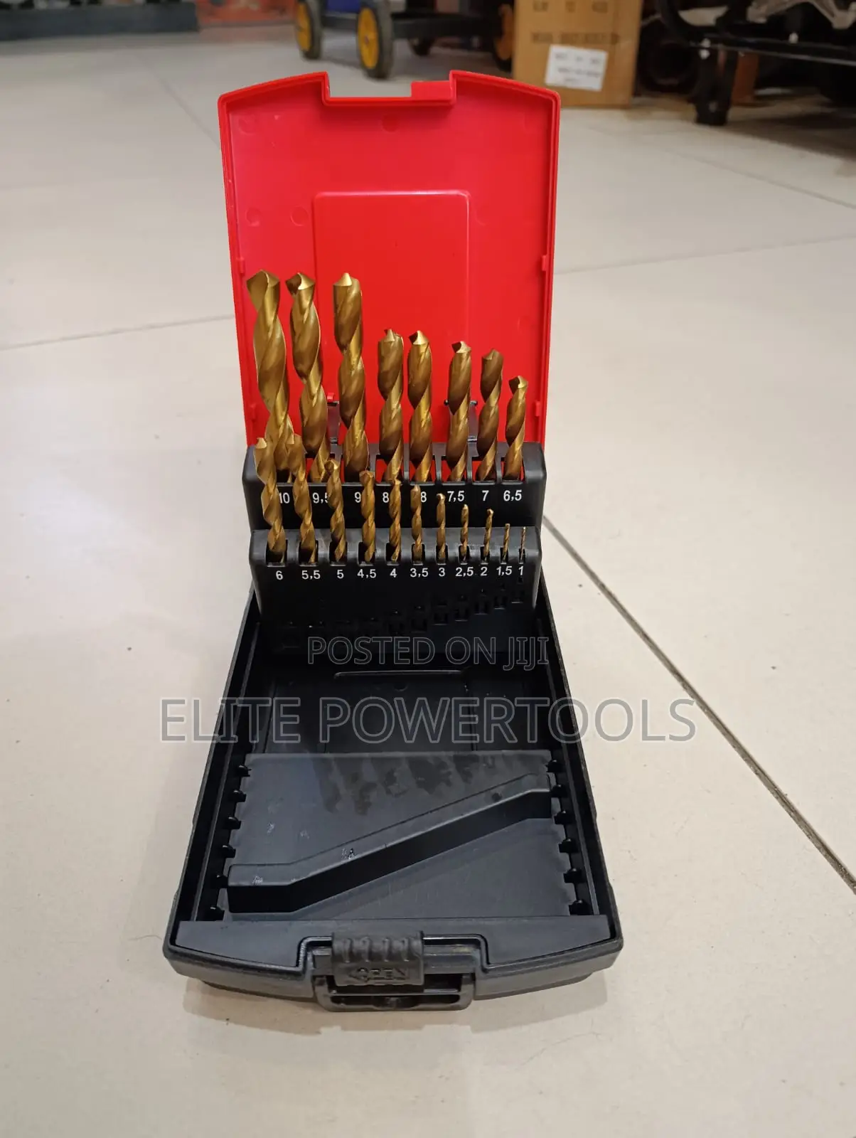 19-Piece Drill Bit Set