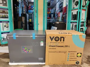 Von Chest Freezer 251L | 252L Deep Freezer –