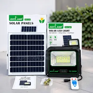 Solar Powered 200W Watts Outdoor Security LED Solar Flood Light