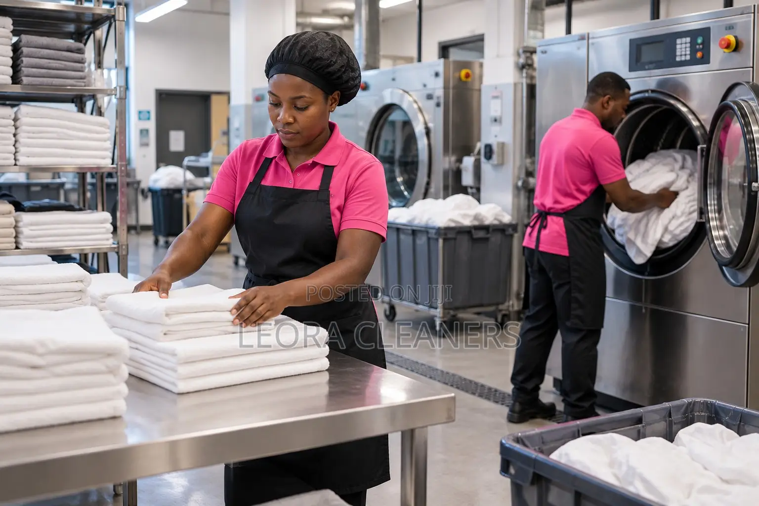 Commercial Laundry Services in Nairobi | Uniforms, Linen Workwear