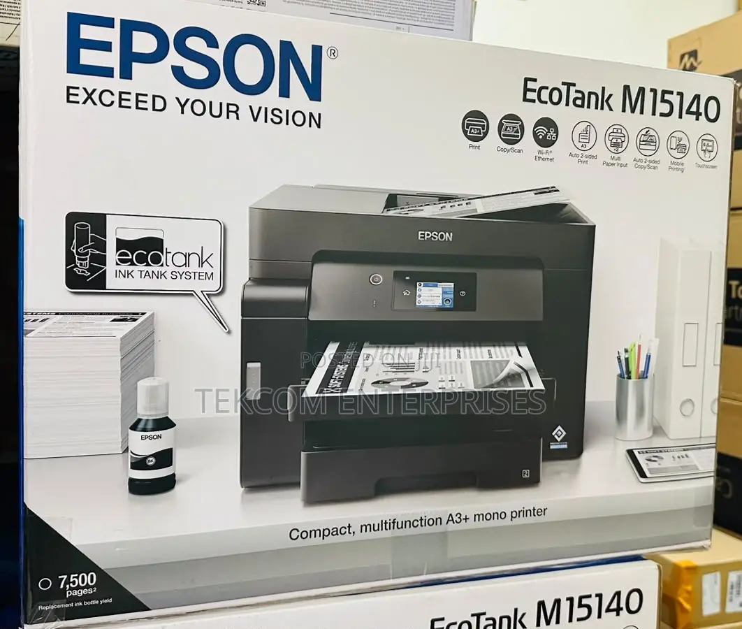 Epson EcoTank Monochrome M15140 A3 Wi-Fi Duplex Ink Tank Printer