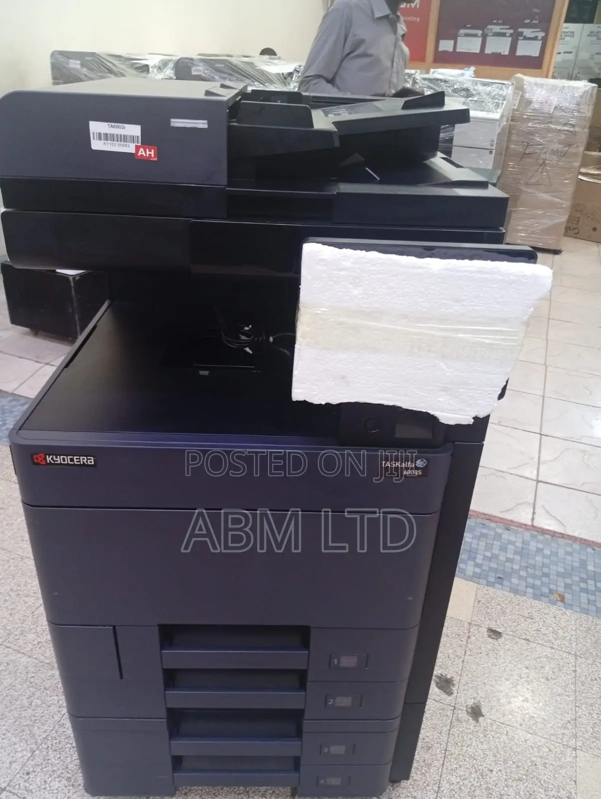 Print Smart With Precision Kyocera Taskalfa 6003s Mono Laser MFP-