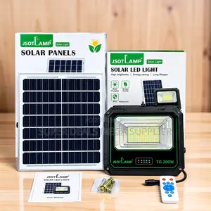 Garden Lighting 200W Watts Outdoor Security LED Solar Flood Light
