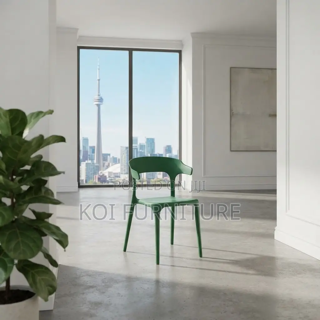 Home Chairs; Armless Stackable Home Dining Plastic Bseak Seat