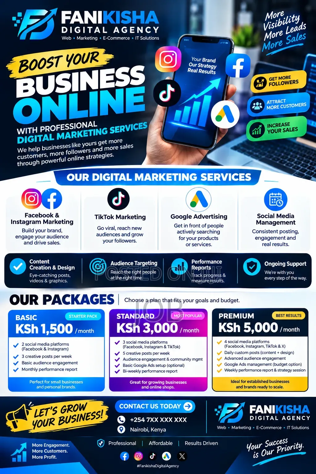  Grow Your Business Online With Fanikisha Digital Agency