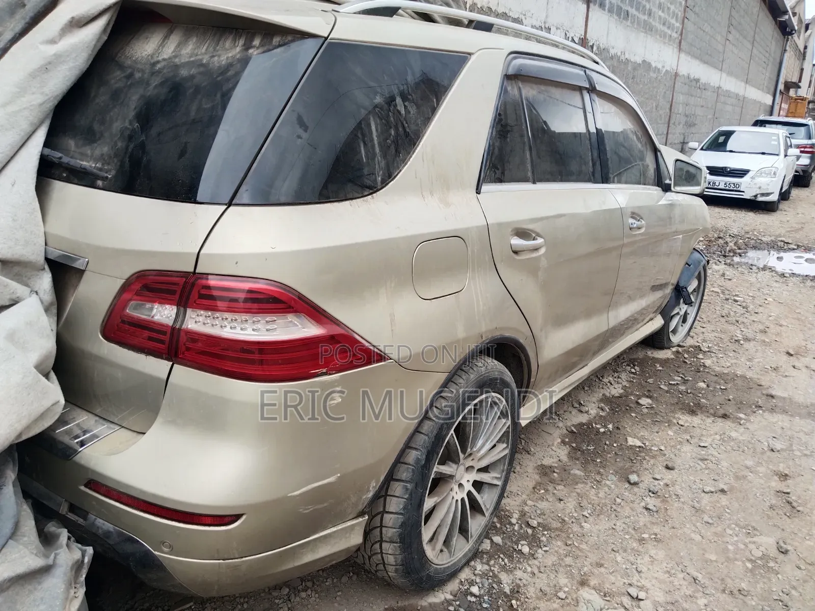 Mercedes-Benz M Class 2013 Gold