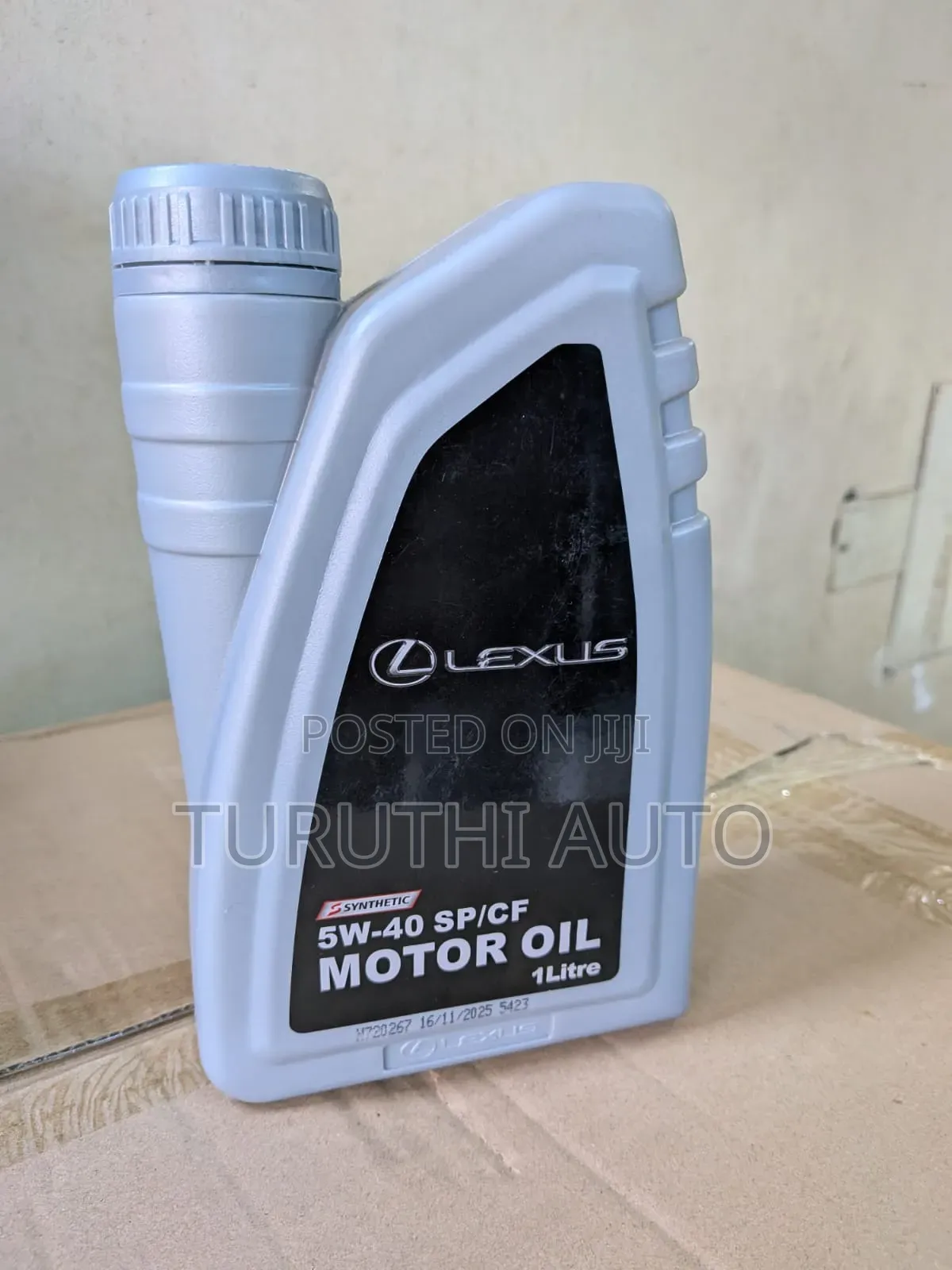Lexus Motor Oil 5w 40 Fully Synthetic 1litre