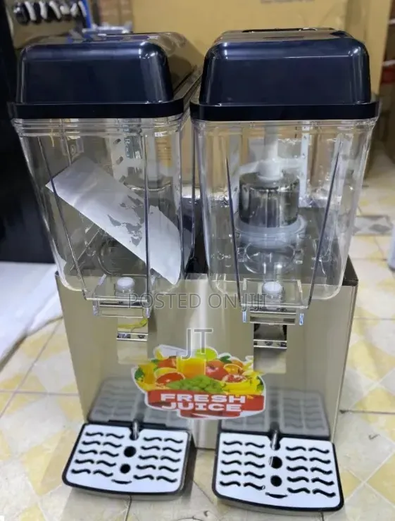 Euromax Commercial Juice Dispenser 2 Taps JD-162