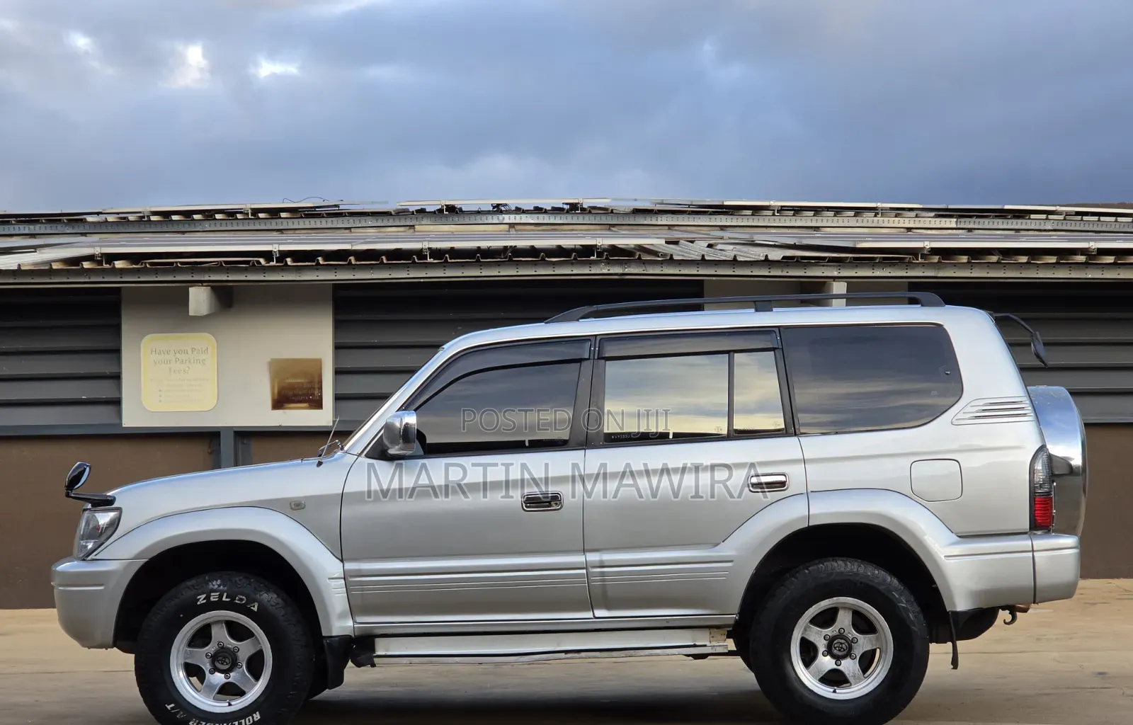Toyota Land Cruiser Prado 2000 Silver
