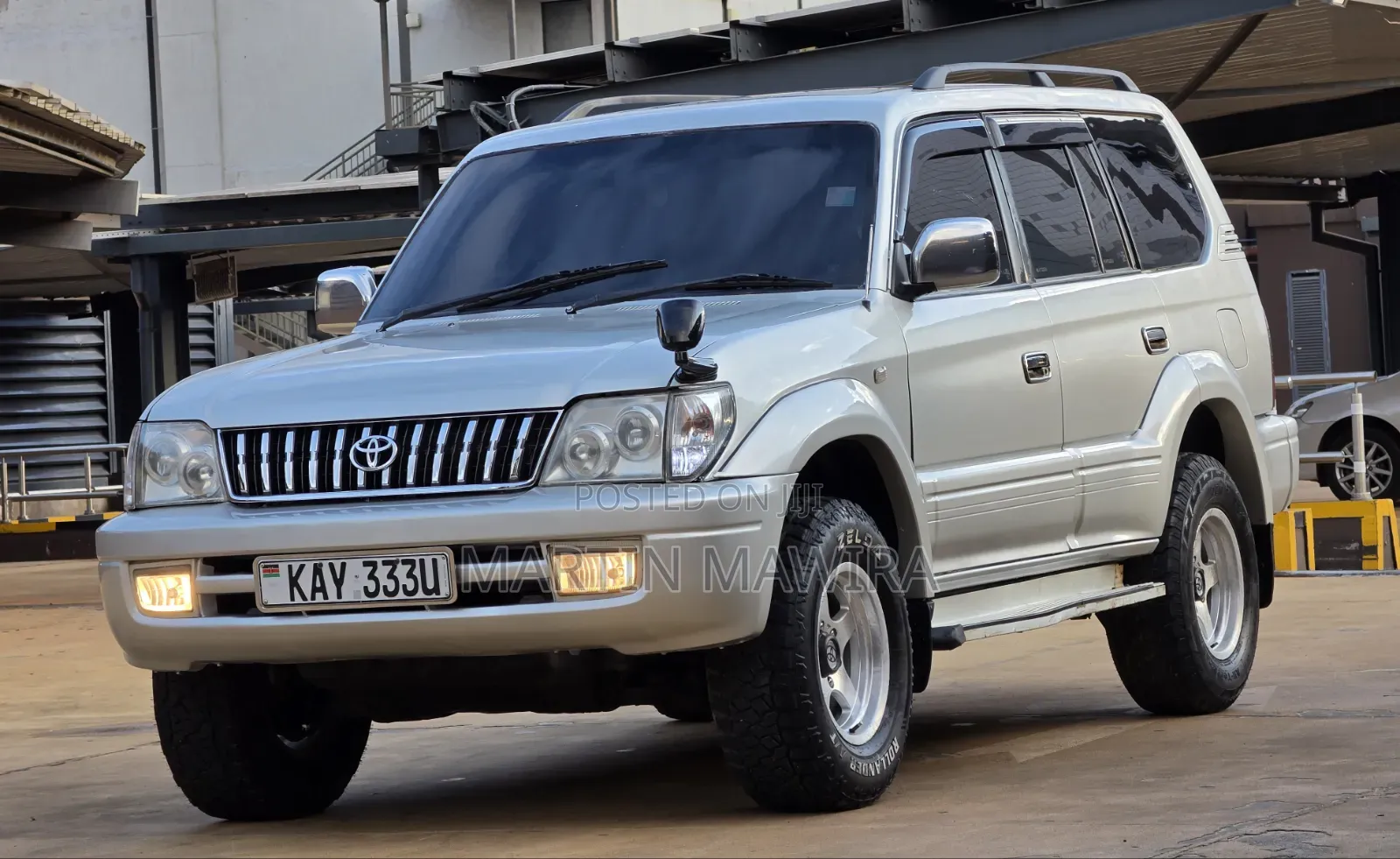 Toyota Land Cruiser Prado 2000 Silver