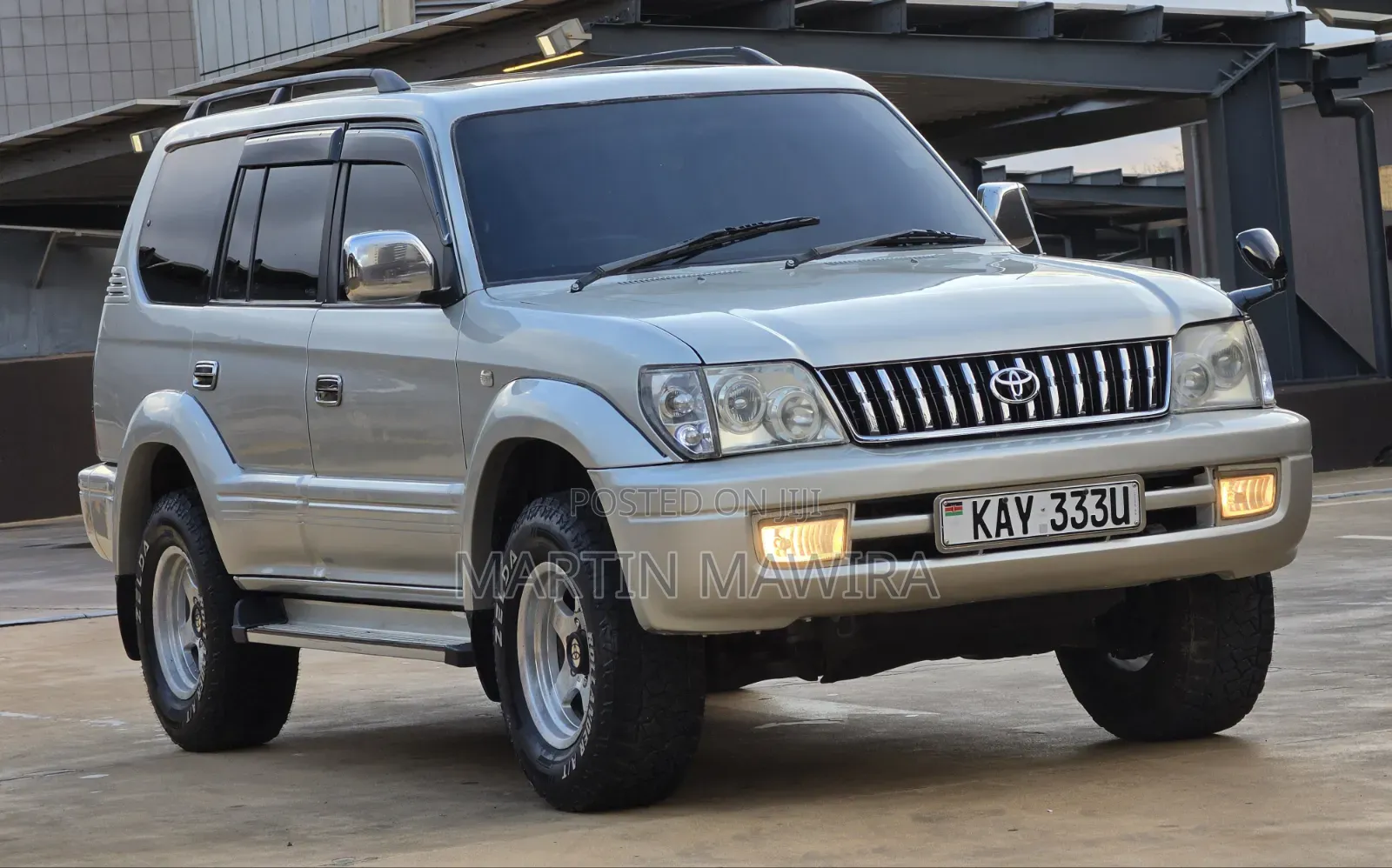 Toyota Land Cruiser Prado 2000 Silver