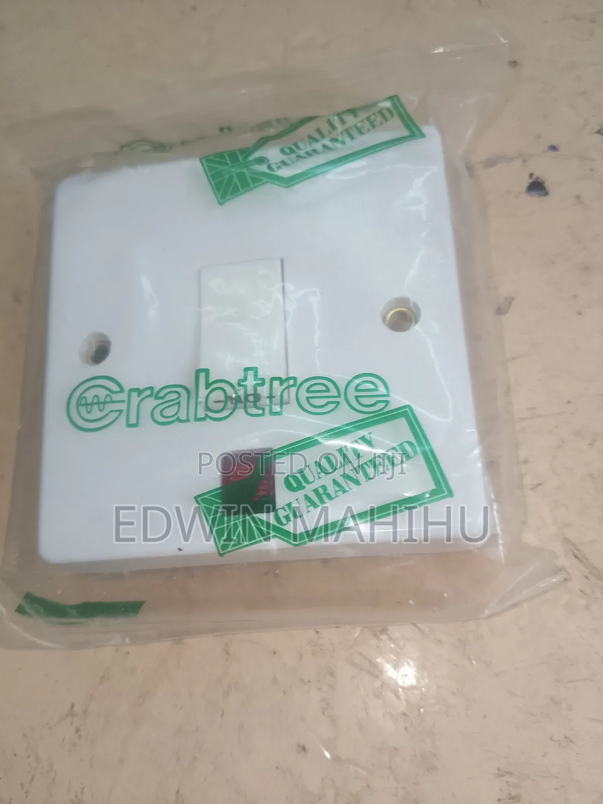 20A Crabtree Shower Switch
