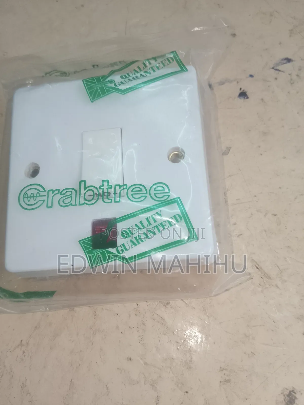 20A Crabtree Shower Switch