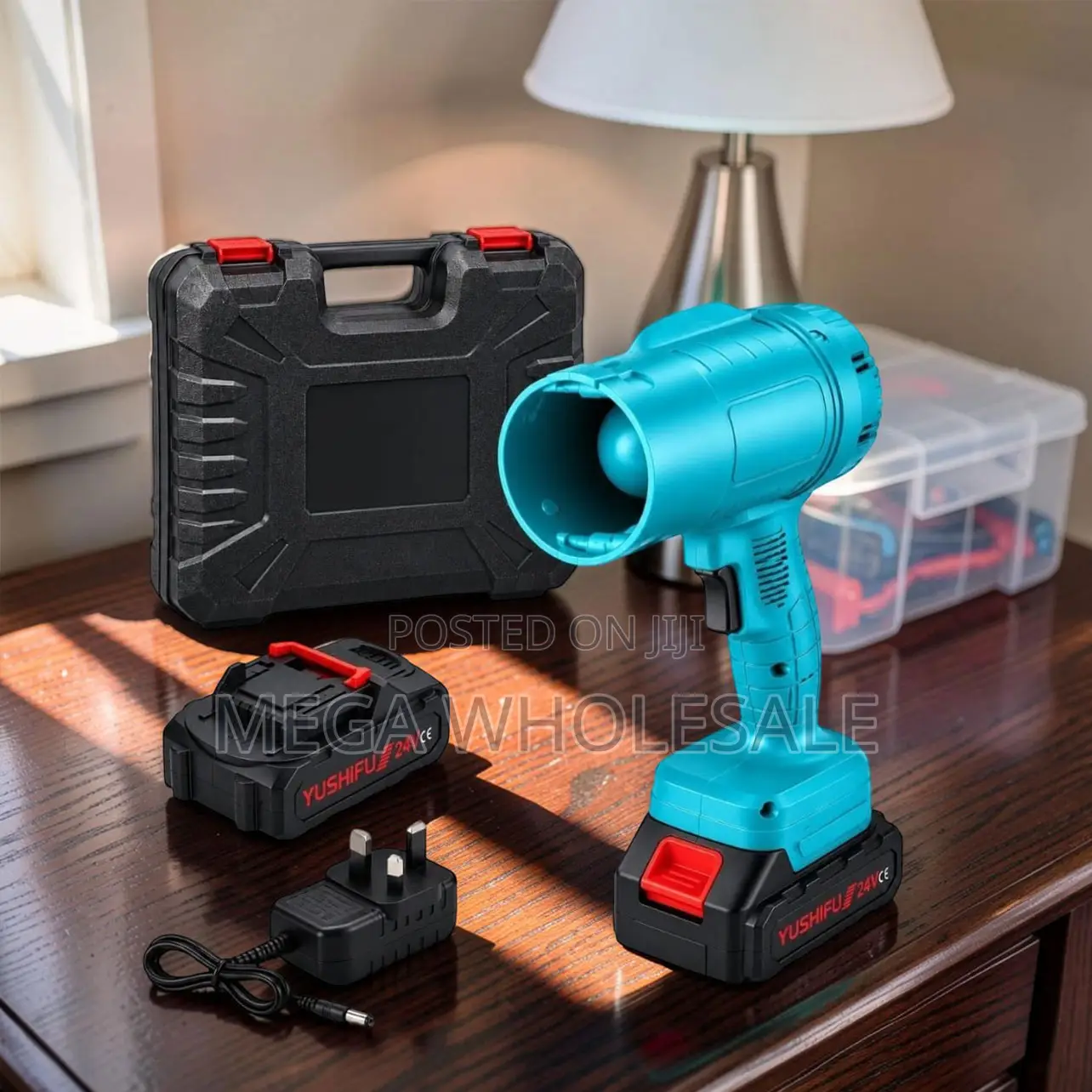 Durable ABS Body Construction 24V Cordless Rechargeable Air Blower