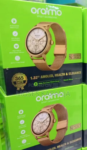 Oraimo Watch Muse Extended Power Smartwatch – Up to 31-Day Standby
