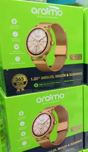 Oraimo Watch Muse Extended Power Smartwatch – Up to 31-Day Standby