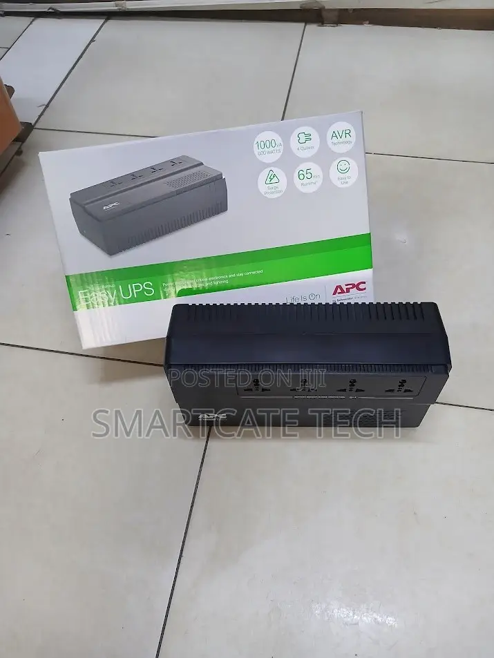 APC 1KVA UPS Backup Power Keep Your Electronics Running During Outages