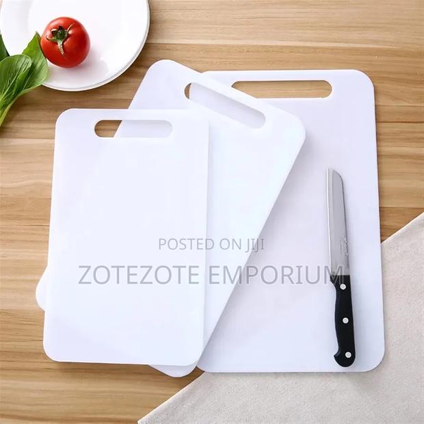 White Chopping Board - main view
