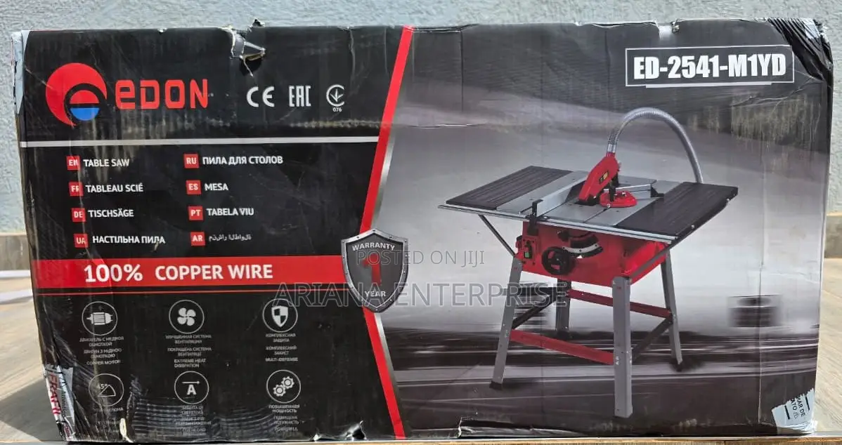 Edon ED-2541-M1YD Electric Table Saw