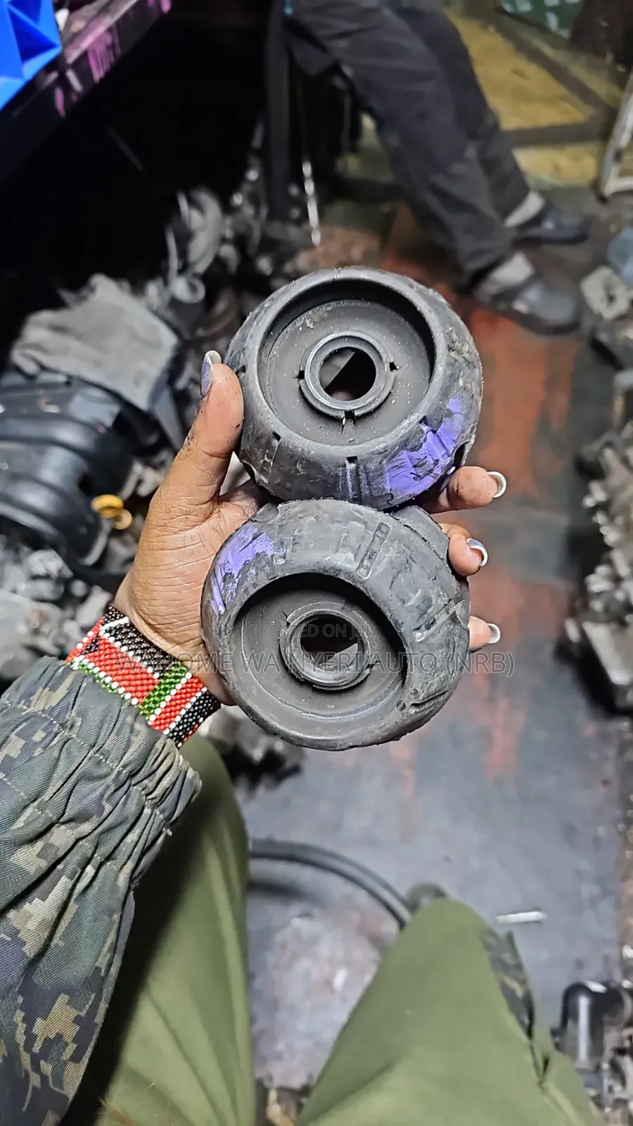 Shock Mounting for Vitz and Belta