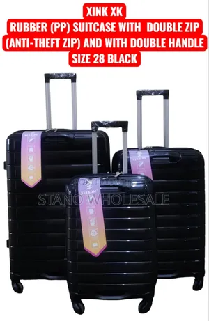 Black 3 in 1 Suitcase