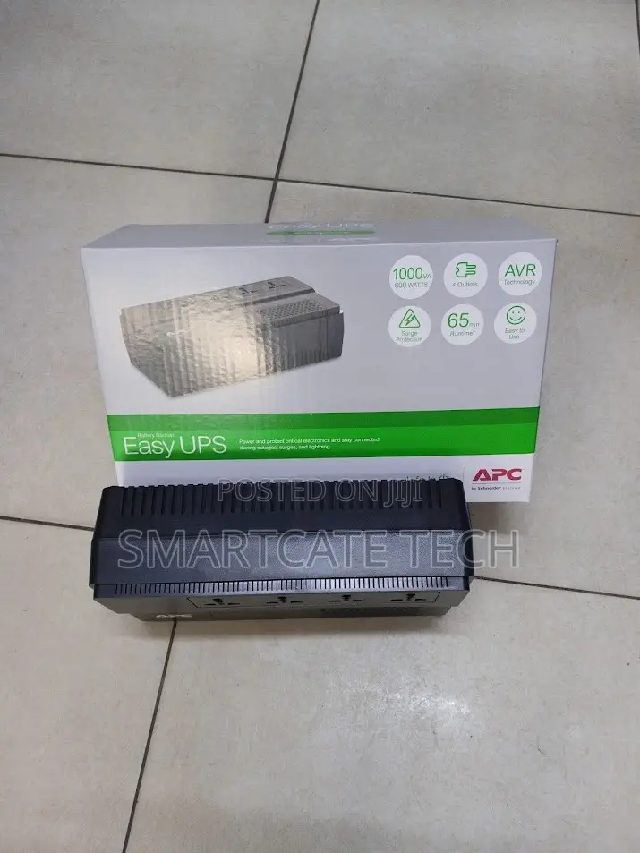 APC 1000VA 1KVA Easy UPS Reliable Backup Power for Home Offices