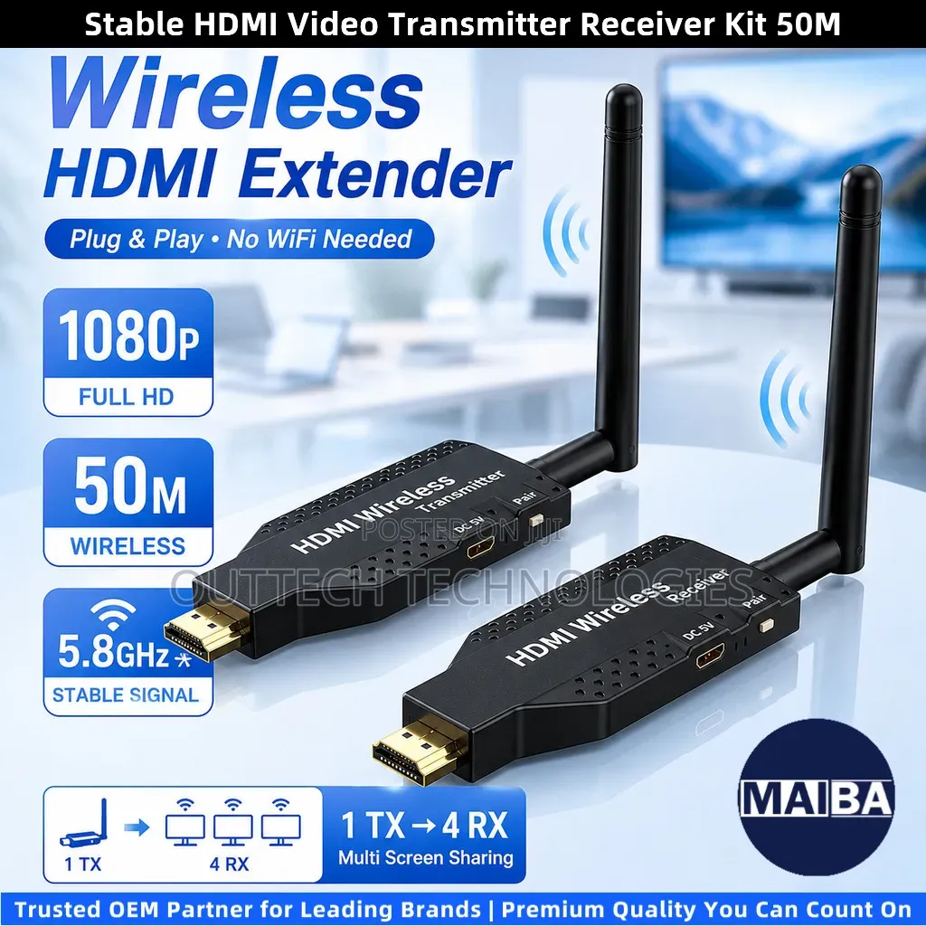 Wireless HDMI Extender 50M