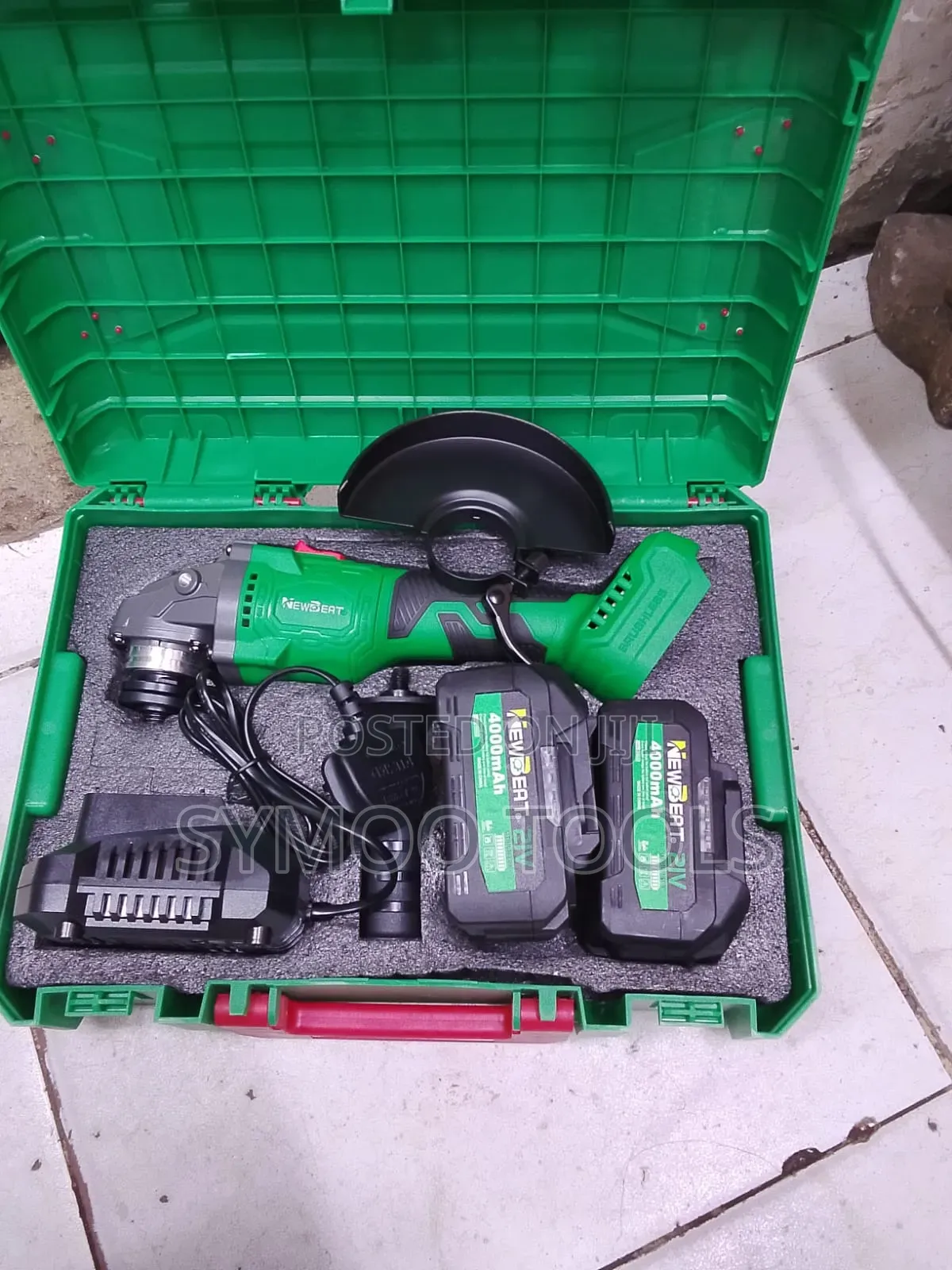 Portable/Cordless Brushless Angle Grinder