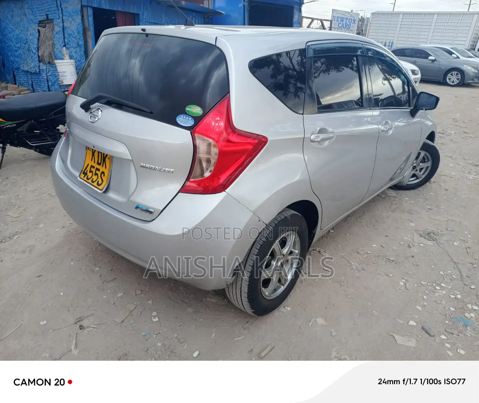 Nissan Note 2016 Silver