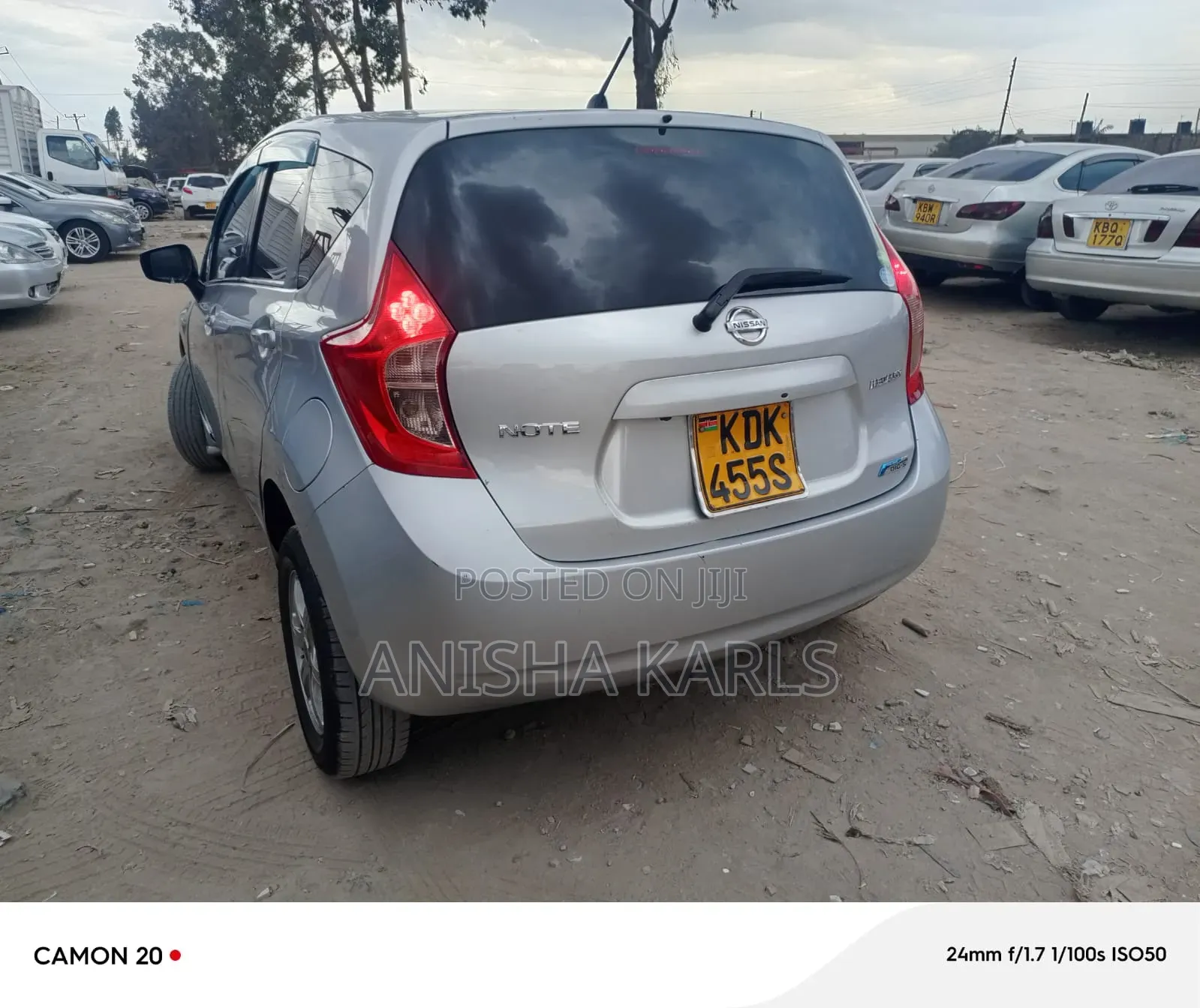 Nissan Note 2016 Silver