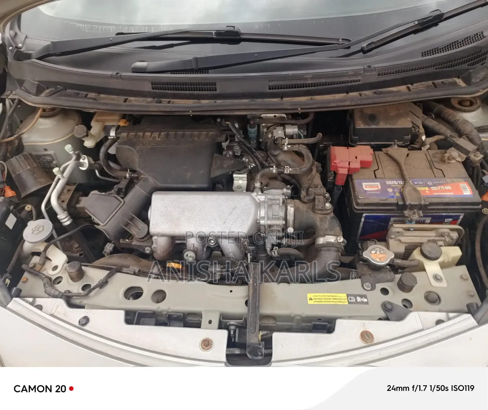 Nissan Note 2016 Silver