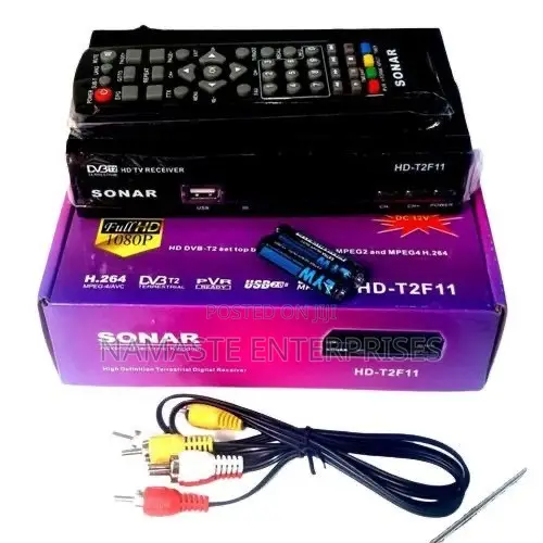 SONAR HD Digital Decoder AC/DC 12V - Free to Air DVB-T2 Full HD