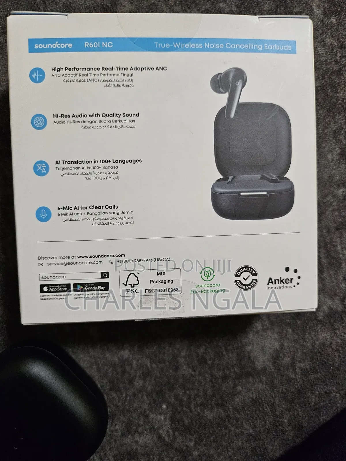 Soundcore R60i NC Earbuds