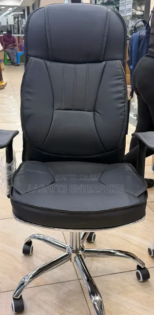 Premium High-Back Executive Leather Office Chair