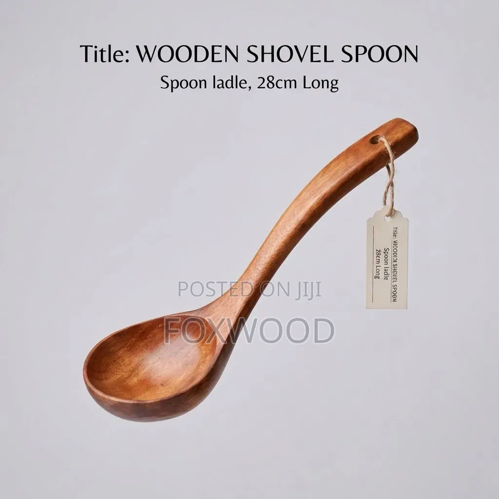 Wooden Soup Spoon