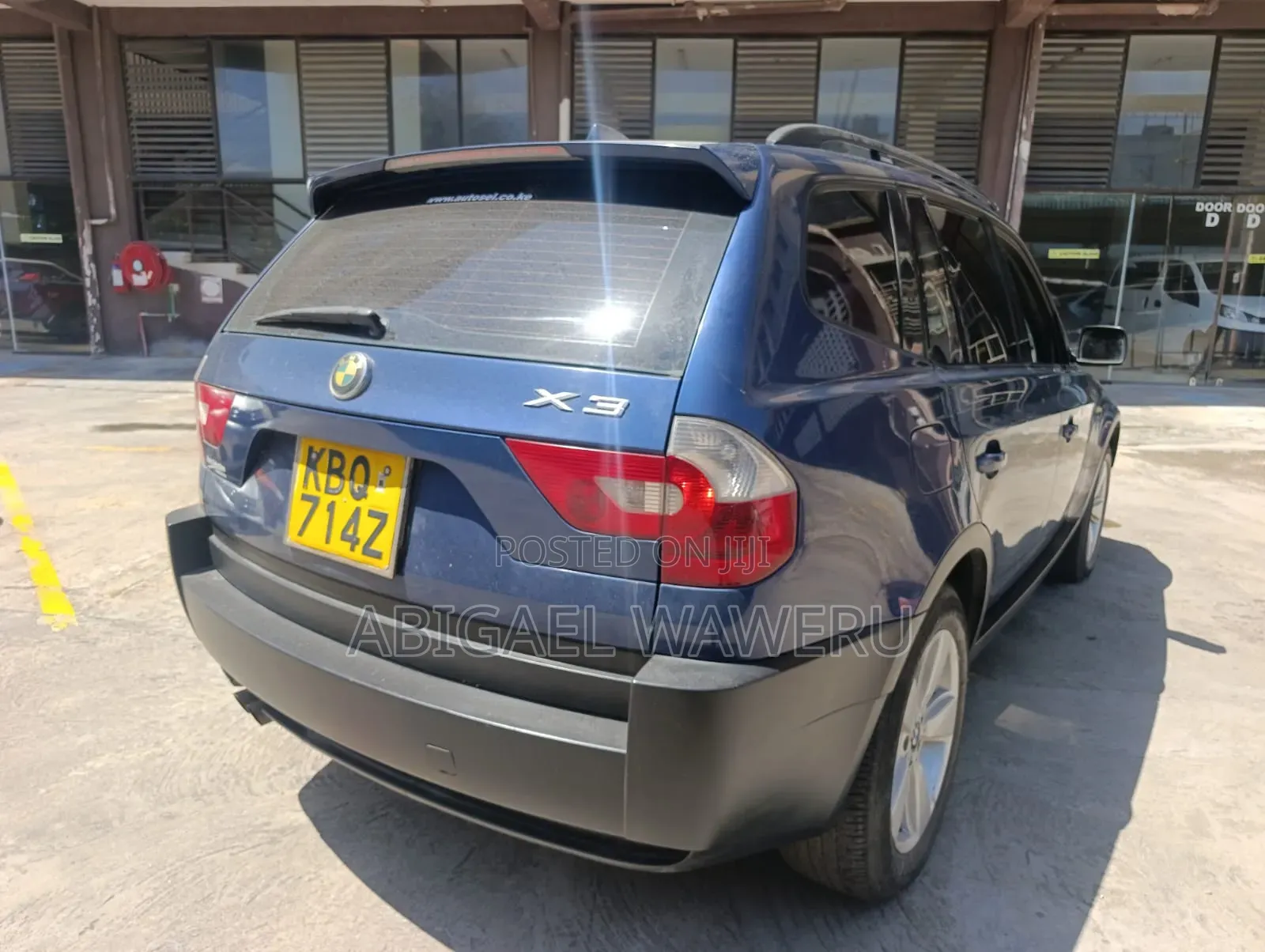 BMW X3 2.5i Sports Activity 2004 Blue