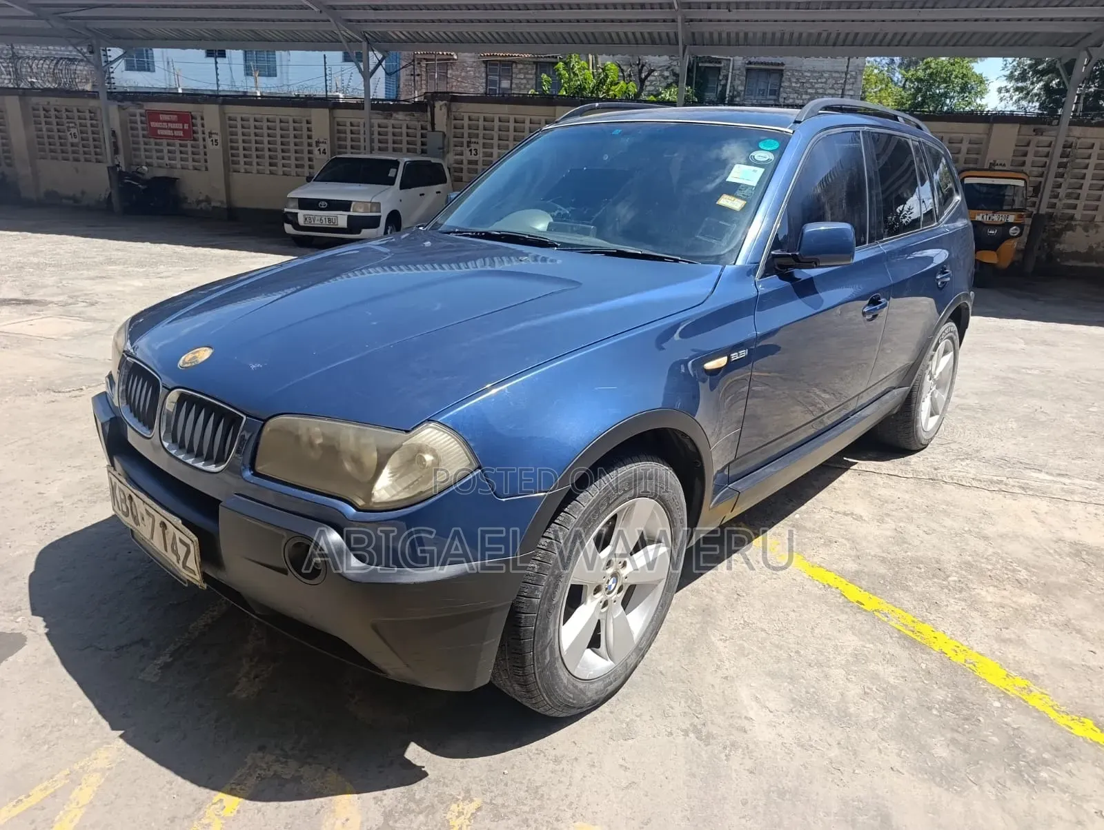 BMW X3 2.5i Sports Activity 2004 Blue