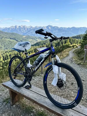 Beijing Sport Multi-Speed Mountain Bike – Black Blue 
Size 26