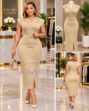 Elegant Red Corporate Dinner Dress