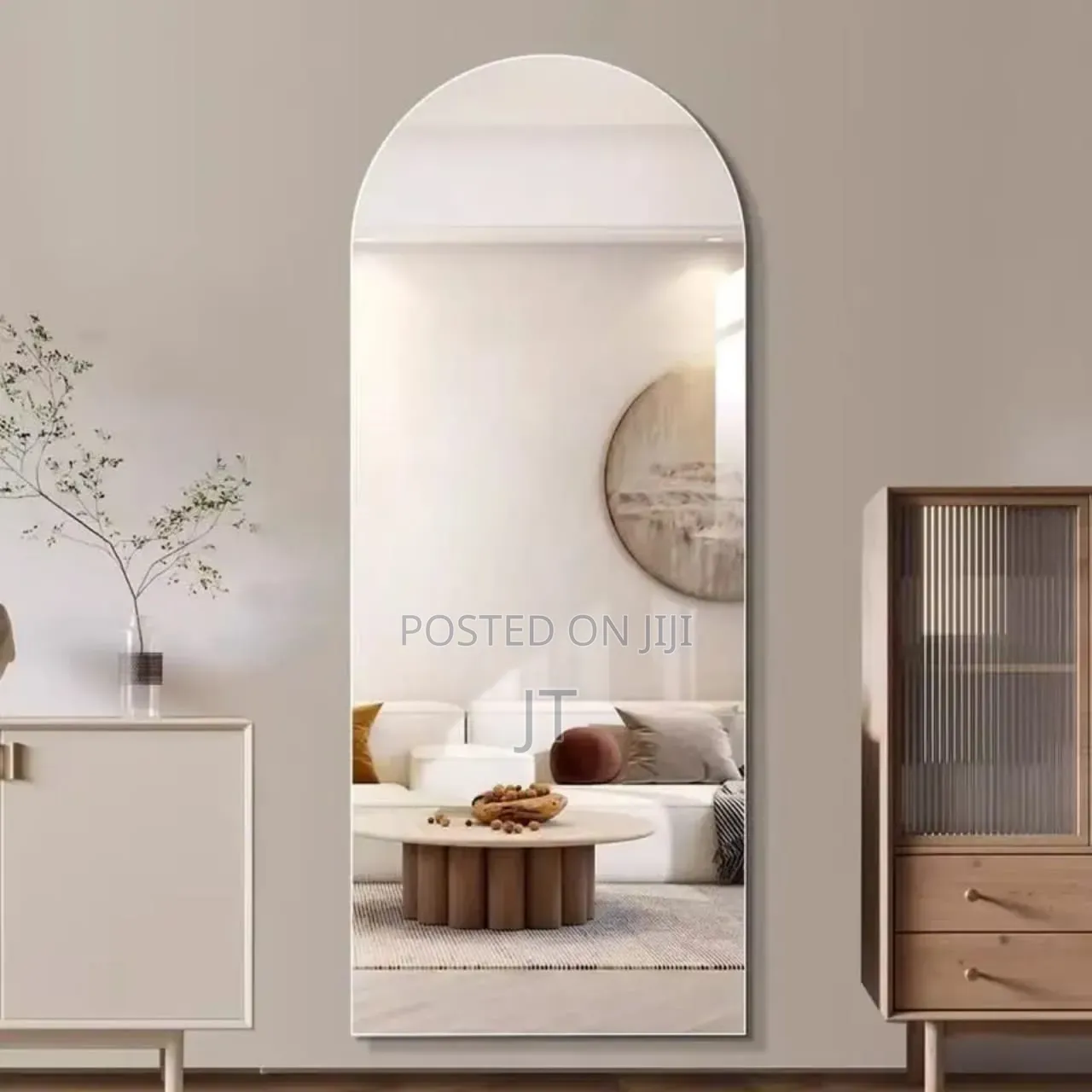 Seni Circular Unbreakable Acrylic Mirror(120*40cm)