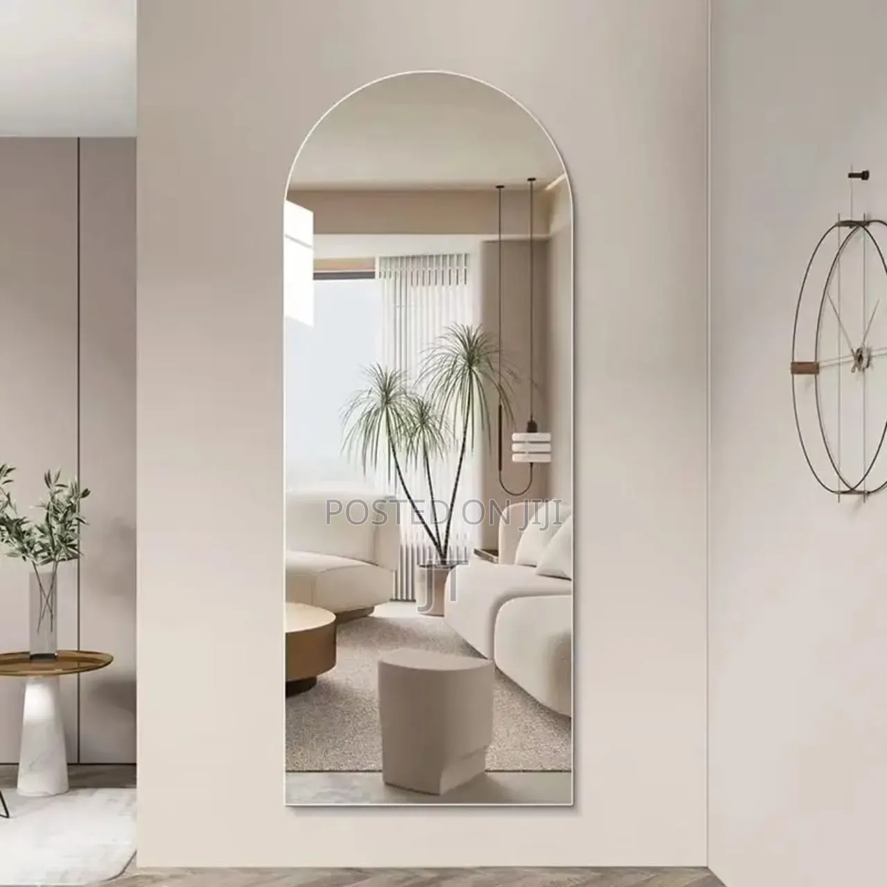 Seni Circular Unbreakable Acrylic Mirror(120*40cm)