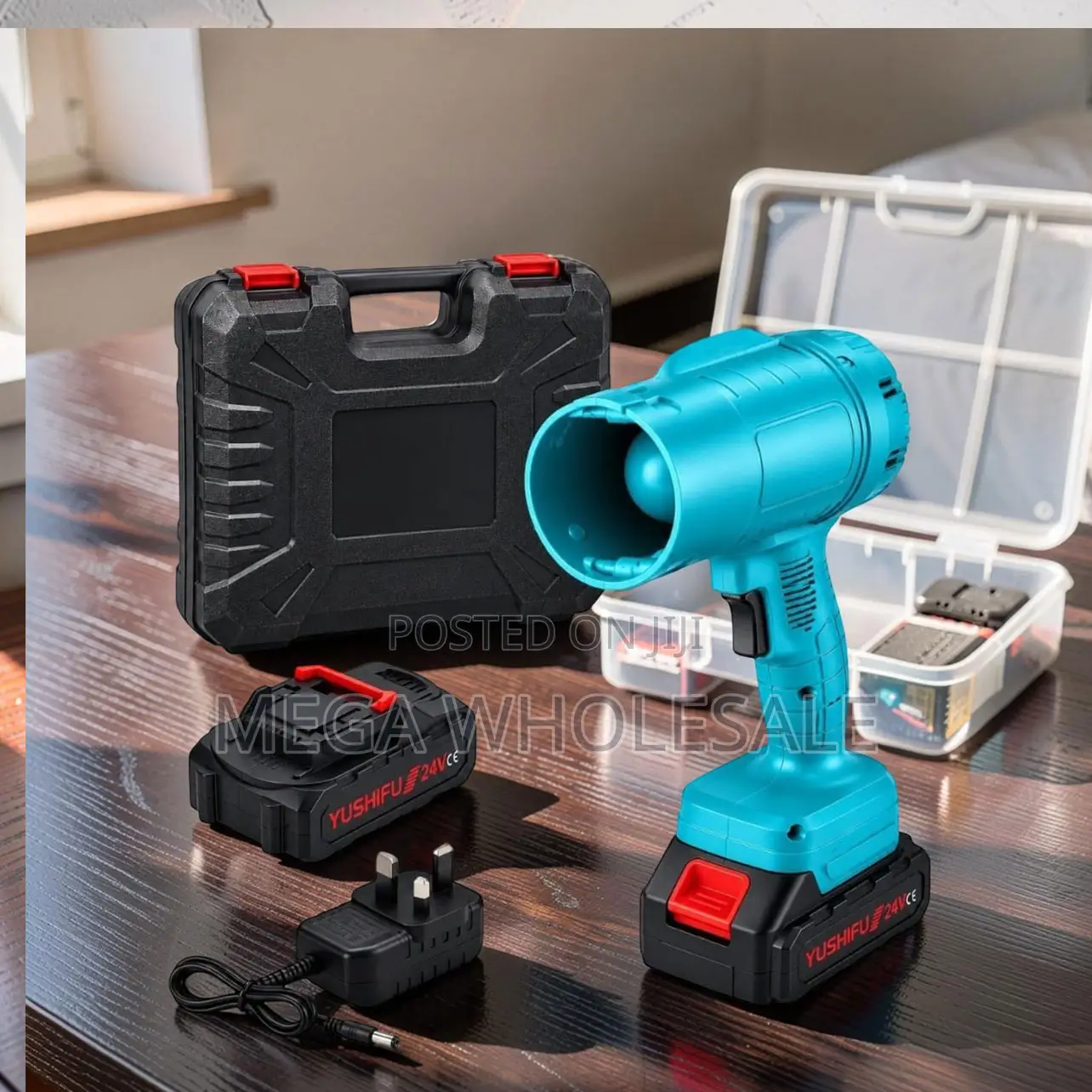 High Speed Electric Air Dust Cleaner 24V Cordless Rechargeable Blower